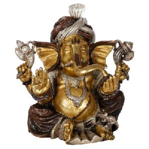 Indian Turban Ganesha Statue