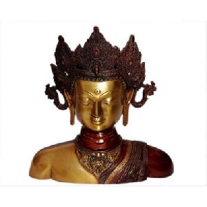 Metal Brass Buddha Tibet Tara Statue
