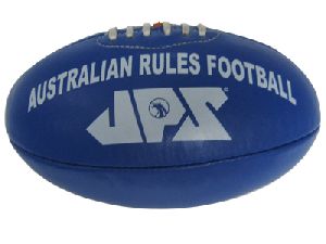 Blue PU Meterial Aussie Rules Football JPS-120