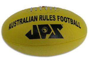 Yellow PU Meterial Aussie Rules Football JPS-121