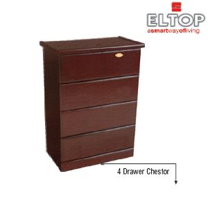 Wooden Chest of 4 Drawer