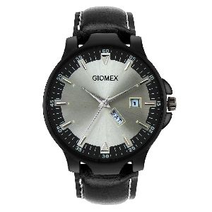 Giomex GMA-10203 Black Day and Date Watch - For Men