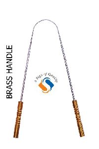 Export Quality Brass Tongue Cleaner