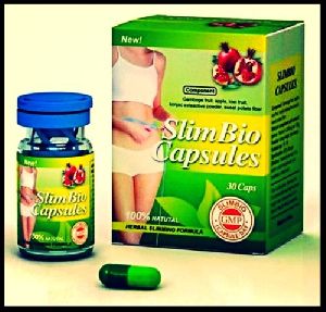 Slim Bio %100 Natural Herbal Slimming Capsules Safe Diet Losing Weight Pills