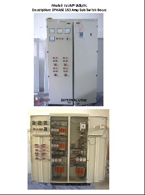 3 PHASE 150 Amp SUB SWITCH BOARD FOR AIR CONDITION