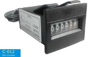plastic Coin Slot Counter Meter, Power : 12 V