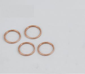 Silencer gasket copper