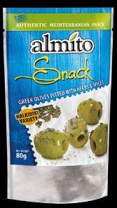 Greek Pitted Olives, Packaging Size : 100-500 gm