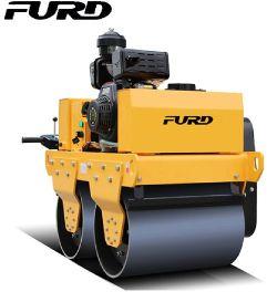 Diesel Engine Walk Behind Tandem Drum Vibratory Roller