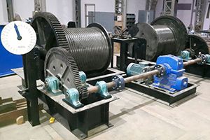 ROPE DRUM HOIST ASSEMBLY