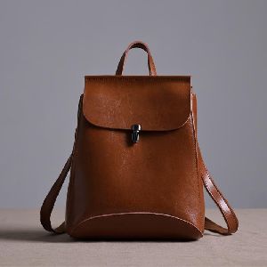 Leather Handmade Backpack