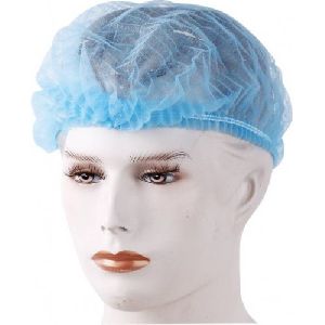 DISPOSABLE NON WOVEN BOUFFANT SURGICAL HEAD CAP