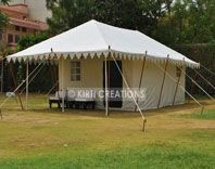 Artistic Swiss Cottage Tent