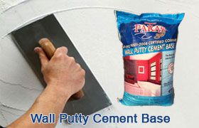 Wall Putty Cement Base