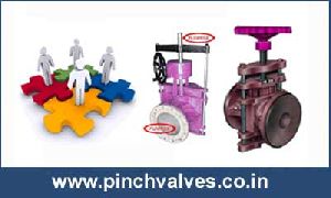 GEAR OPERATED PINCH VALVES
