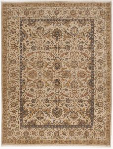 Genuine hand knotted pure wool rug