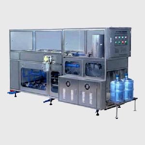 Fully Auto Jar Rinsing Filling Capping Machine