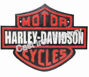 Harley Davidson Wall Plaque