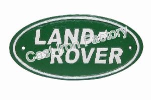 Land Rover Sign
