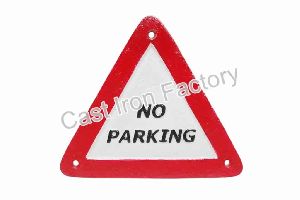 No Parking Sign Triangle