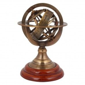Armillary Astrolabe sphere Showpiece,