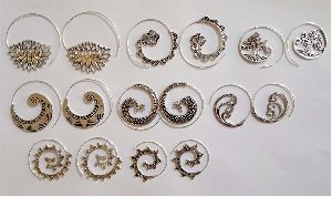 GS Boho Style Metal Earrings