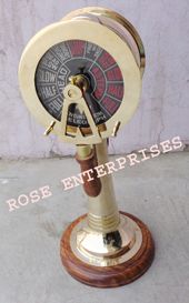 Nautical Vintage Brass Double Side Ship Engine Telegraph
