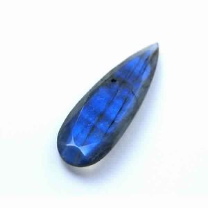 Blue Fire Labradorite Faceted Stone
