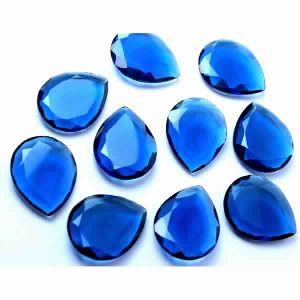 Blue Quartz Faceted Gemstone