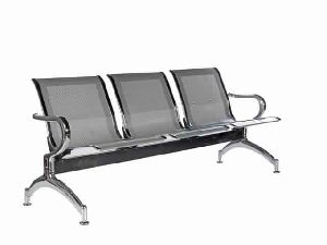3 Seater Stainless steel Chair
