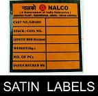 Cloth / Satin Self Adhesive Labels