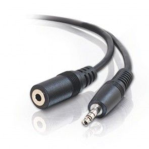 Female jack Extension Stereo Audio Cable