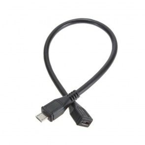 Micro USB Type B Male To Female M/F Extension Extender Charging Cable Cord