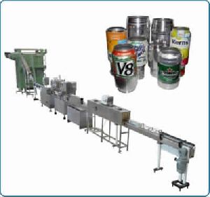Automatic PET/Tin Can Rinsing, Filling and Sealing Machine