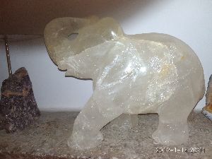 Rose Quartz elephant