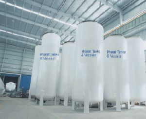 Liquid Oxygen, Liquid Nitrogen, Liquid Argon Storage Tanks