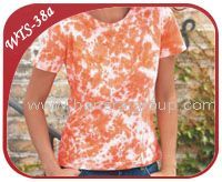 Womens DYED/TIE DYED T Shirt