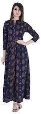 Plain Cotton Ladies Anarkali Kurtis, Size : M, XL