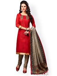 Red Silk Suit Material