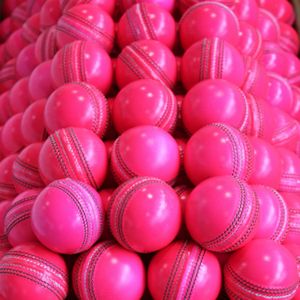 Test Pink cricket ball