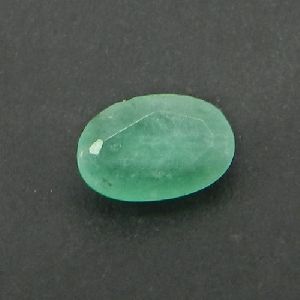 0.4 Cts Natural Emerald 6x4mm Oval Cut