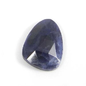 Natural Sodalite 18x12mm Fancy Rose Cut 6.35 Cts