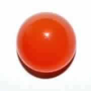 Orange Carnelian Faceted Roundel Beads