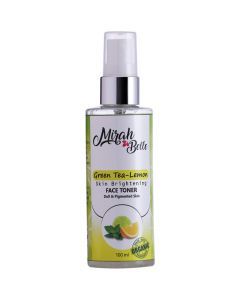Mirah Belle Naturals Green Tea Lemon Skin Brightening Face Toner