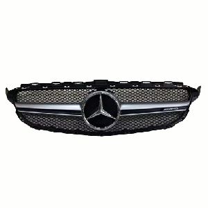 Mercedes benz c class amg look front grill (Premium Car Accessories - DealKarDe )