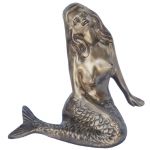 Brassware designer statue For decor and gift in antique finish by Aakrati