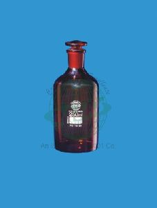 REAGENT BOTTLE NARROW MOUTH AMBER COLOR