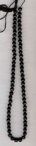 Black Onyx plain rd. gem beads