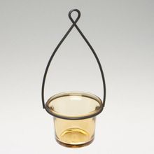 Hanging Glass Tea Light Holder