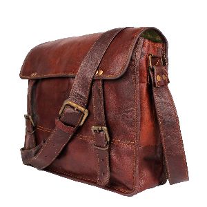e Handmade Real Leather Messenger Shoulder Bag/ipad Bag